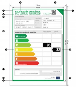  CEE registro de calificación energética
